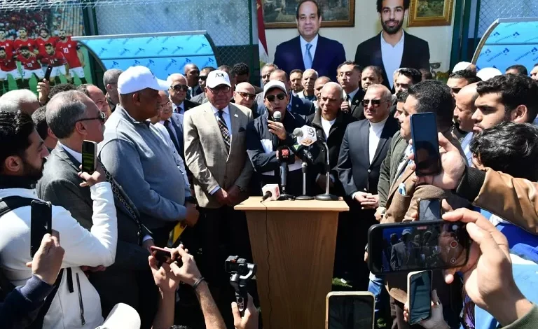 تقديرًا-لإنجازاته:-افتتاح-مركز-شباب-محمد-صلاح-بحضور-وزيري-الشباب-والرياضة-والهيئة-العربية-للتصنيع