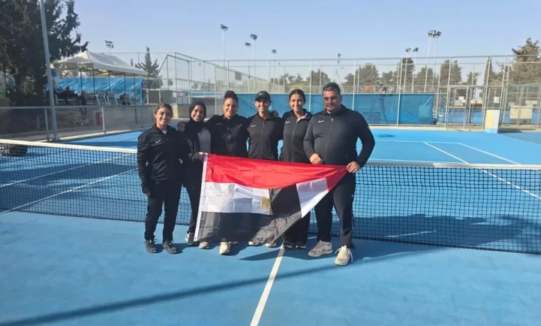 سيدات-مصر-يكتسحن-إسرائيل-في-كأس-بيلي-جين-كينج-للتنس