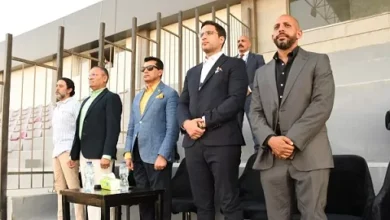 وزير-الشباب-والرياضة-يشهد-نهائيات-أول-بطولة-إفريقية-لكرة-القدم-العَلم