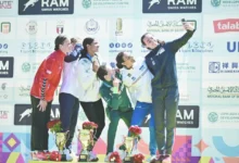 فريدة-خليل-تتوج-بذهبية-كأس-العالم-للخماسى